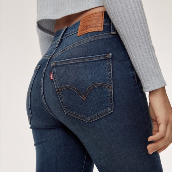 Levi's Denim - Levi’s Mile High Super Skinny Cut Off Jeans